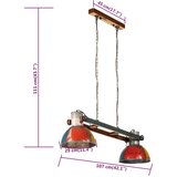  Industrijska viseća svjetiljka 25 W višebojna 111 cm E27 | shoptok.hr