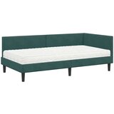 Kutni krevetni okvir s madracem Ostalo 2 pcs Zelena Baršun | shoptok.hr