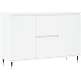 Maison Chic Komoda - Predalnik bela 104x35x70 cm inženirski les, (21716224) Cene