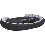  Dvostrani perivi jastuk za pse sivo-crni 150 x 120 x 25 cm | Eponuda.ba