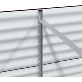  Vrtna visoka greda Rjava 400 x 80 x 81 cm Jeklo | Shoptok.si