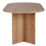 Hanah home Blagovaonski stol u dekoru hrasta 90x200 cm Sabella – | shoptok.hr