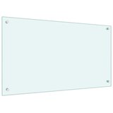  Kuhinjski zid 2 pcs Bijelo 90 x 50 cm Staklo otporno na udarce | shoptok.hr