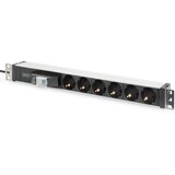 Digitus Aluminum Outlet Strip, 6 safety outlets with circuit breaker Cijene