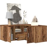 Kutni ormarić boja starog drva 160x40x45 cm konstruirano drvo | shoptok.hr