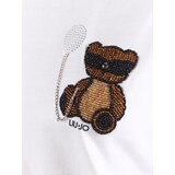 Liu Jo Majica rjava / črna / bela | Shoptok.si
