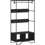 vidaXL Ormar crni 90 x 50 x 180 cm od konstruiranog drva | shoptok.hr