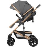 Kikka Boo Amaia Premium kolica za bebe 3u1 Dark Grey | ePonuda.com