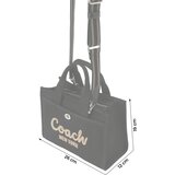 Coach Ručna torbica 'CARGO' sivkasto bež / crna | shoptok.hr