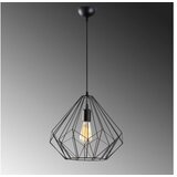 Opviq Črna viseča svetilka s kovinskim senčilom ø 37 cm Diamond – | Shoptok.si