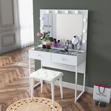 Hanah home toaletni stolić, bijeli Cijene