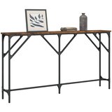  Konzolni stol boja hrasta 140x23x75 cm od konstruiranog drva | shoptok.hr