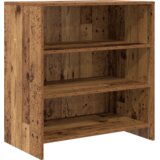 vidaXL Strani šal 2 pcs Star les 70 x 41 x 75 cm Konstruiran les | Shoptok.si