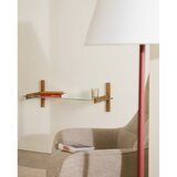 Kave Home Steklen sistem modularnih polic v naravni barvi 90x28x30,5 cm Sitra – | Shoptok.si