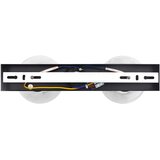  Stropni reflektor Crna 33 x 13 x 26 cm Staklo i Metal | Eponuda.ba