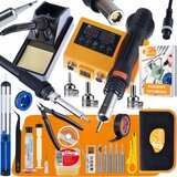 Rosfix Orange Husky OH660 – Spajkalna Postaja 2v1 Hot Air In Grotna | 660W LCD, 100–480°C, Set 16v1, Etui, (5000356488) | Shoptok.si