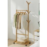 Kondela Premično stojalo za oblačila, bambus, širina 60 cm, VIKIR tip 1 | Shoptok.si