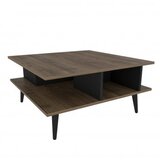 Hanah home Akya Sto za dnevnu sobu, 89x44x89cm, Orah-crni | Eponuda.ba