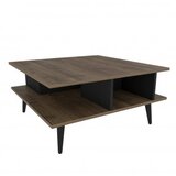 Hanah home sto za dnevnu sobu akya walnut black | ePonuda.com