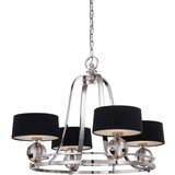 Elstead Lighting Elstead Gotham Večkraki lestenec s 4 lučmi, srebrn zaključek, G9, (22099790) Cene