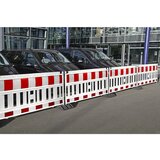 Schake zaporna mreža, umetna masa z odsevno folijo, bela/rdeča, od 5 kosov | Shoptok.si