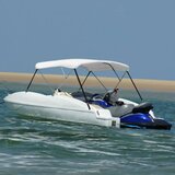 Tenda bimini s 3 luka bijela 183 x 140 x 137 cm | Eponuda.com