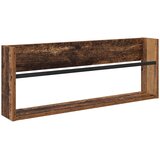  Polica za časopise s policom 2 pcs Staro drvo 80 x 12 x 30 cm | shoptok.hr