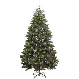  Umjetno božićno drvce 180 cm 300 LED lampica Topla bijela | shoptok.hr