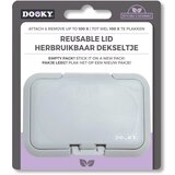 Dooky Reusable Lid Grey Card poklopac za vlažne maramice 1 kom | shoptok.hr