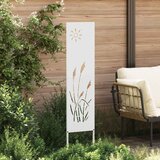  Privatnost u vrtu Bijelo 32 x 140 cm Hladno valjana čelična | Eponuda.com