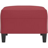  Tabure crvena boja vina 70 x 55 x 41 cm od umjetne kože | Eponuda.ba