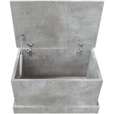 vidaXL Kutija za pohranu boja betona 50 x 30 x 28 cm konstruirano drvo | shoptok.hr