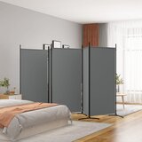 vidaXL Paravan 5-delni antraciten 433x180 cm blago Cene