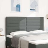  Naslon za glavu Tamno siva 180 cm Tkanina | shoptok.hr