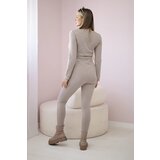 Kesi Set with ruffles on a beige blouse | shoptok.hr