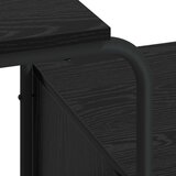  Stol s pohranom Crni hrast 131.5 x 50 x 75.5 cm | shoptok.hr