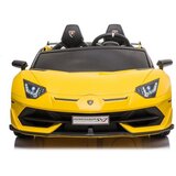  Licencirani auto na akumulator Lamborghini Aventador SX2028 - dvosjed - žuti | shoptok.hr