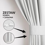 Restilo Bela zatemnitvena izolacijska zavesa 140x245 cm Pleat – | Shoptok.si