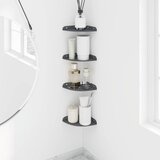  Lebdeća polica s policom 4 pcs Antracit 15 x 15 x 2 cm | shoptok.hr