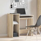 vidaXL Radni stol s policama boja hrasta sonome 84x40x78 cm drveni | shoptok.hr