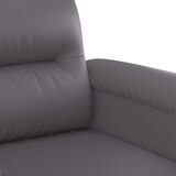  2-dijelni set sofa s jastucima sivi od umjetne kože | shoptok.hr
