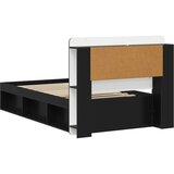  Okvir kreveta s pohranom Crna 90 x 190 cm Konstruirano drvo | Eponuda.com