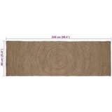  Tepisi za područja Siva 60 x 250 cm Juta | shoptok.hr