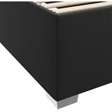  Krevetna konstrukcija Crna 90 x 190 cm tkanina | shoptok.hr