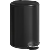 HOMCOM koš za smeti kovina, plastika 36D x 30Š x 44V cm črno, (5000241897) | Shoptok.si