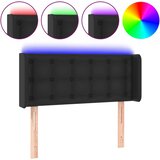  LED uzglavlje crno 103x16x78/88 cm od umjetne kože | Eponuda.ba