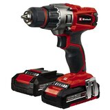 Einhell Power X-Change 18V Akumulatorska bušilica/odvijač TE-CD 18/2 Li (18 V, 2 baterije, 2 Ah, 44 Nm) | shoptok.hr