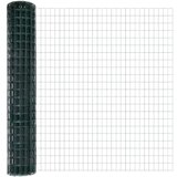 vidaXL Euro Ograda s 5 U Stupova Zelena 1.6x10 m Čelik | shoptok.hr