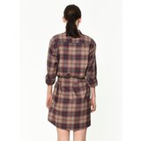 Dewberry Z6669 WOMEN'S SHIRT-BEIGE-RED | shoptok.hr