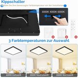 MOONSEA LED stropna svetilka 40W, 40×40cm | Shoptok.si